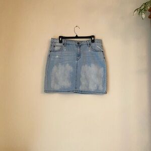 Denim skirt